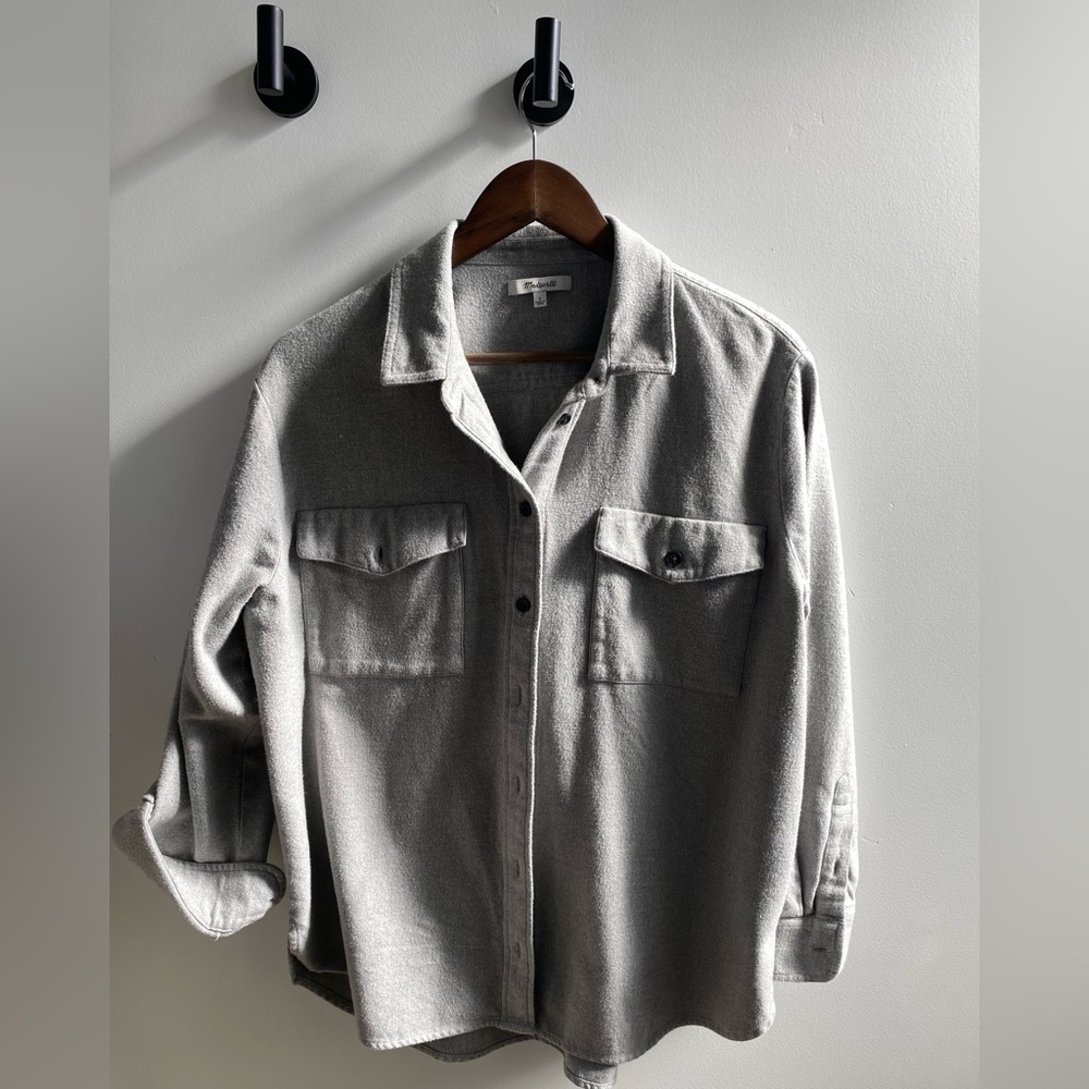 Madewell cotton flannel shirt